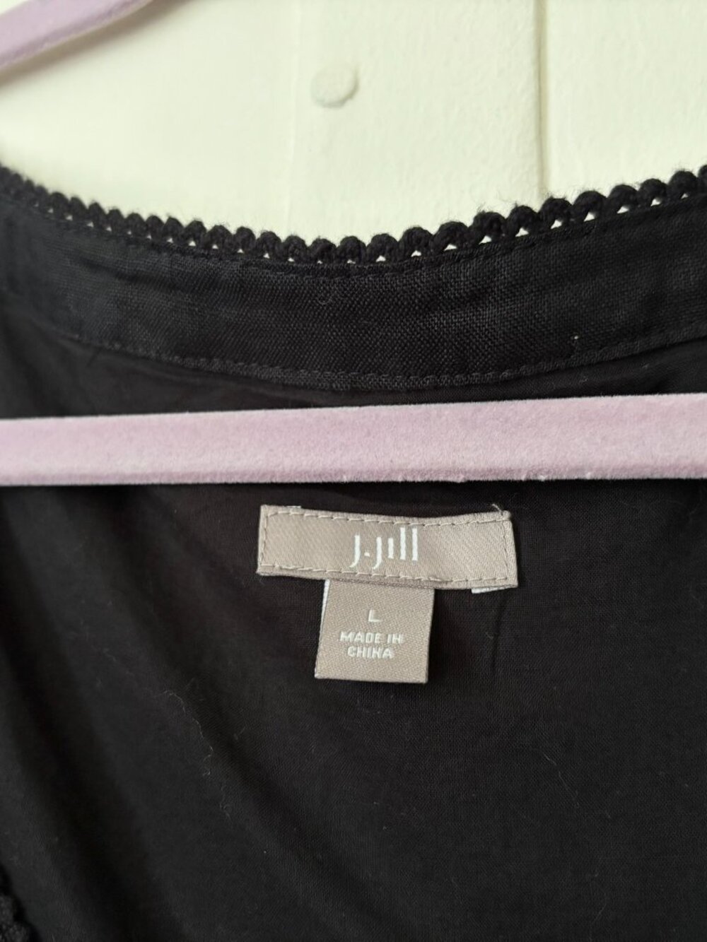 J Jill Linen Pintuck Bodice Embroidered Midi Dress - Picture 3 of 7